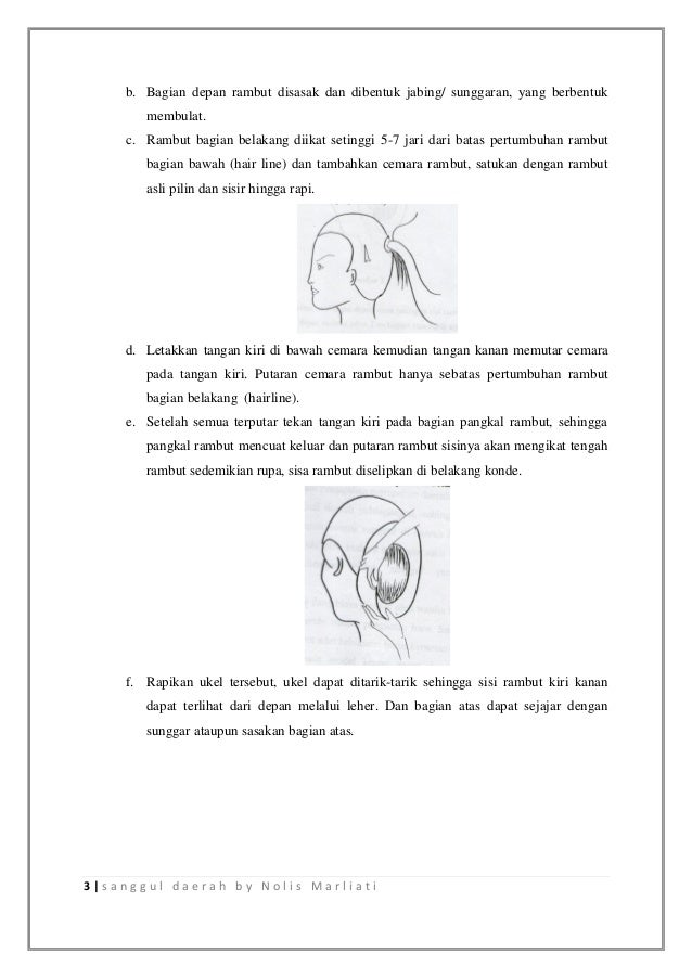 16+ Sanggul Cemara, Model Terkini!