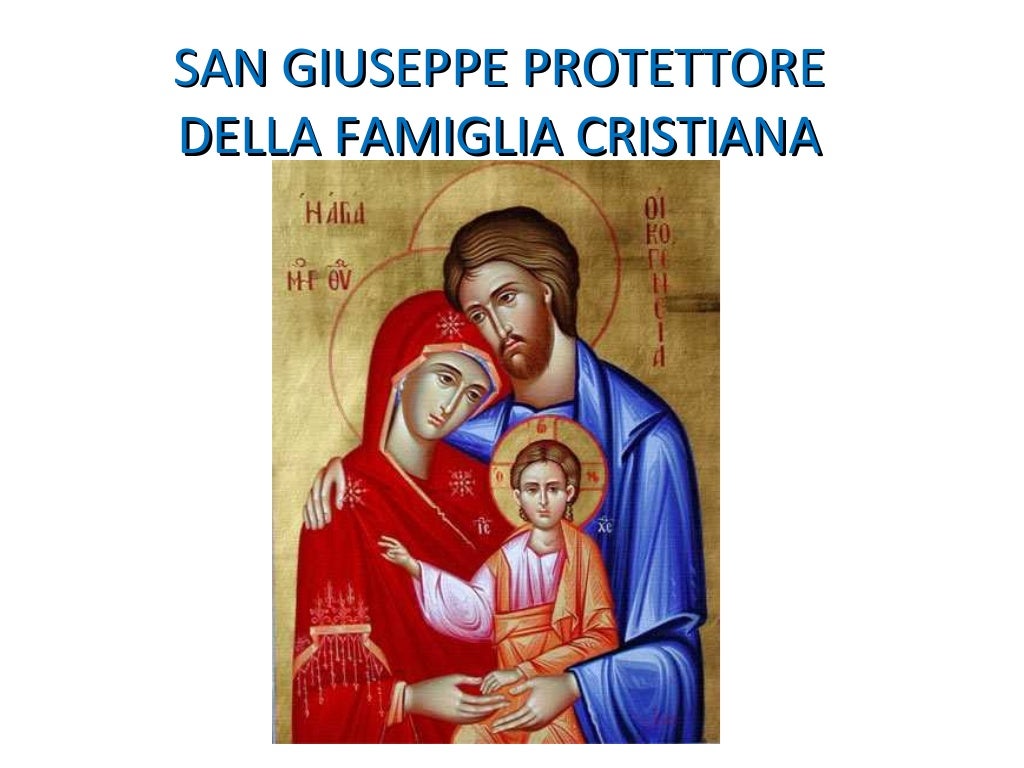 San Giuseppe protettore della famiglia cristiana