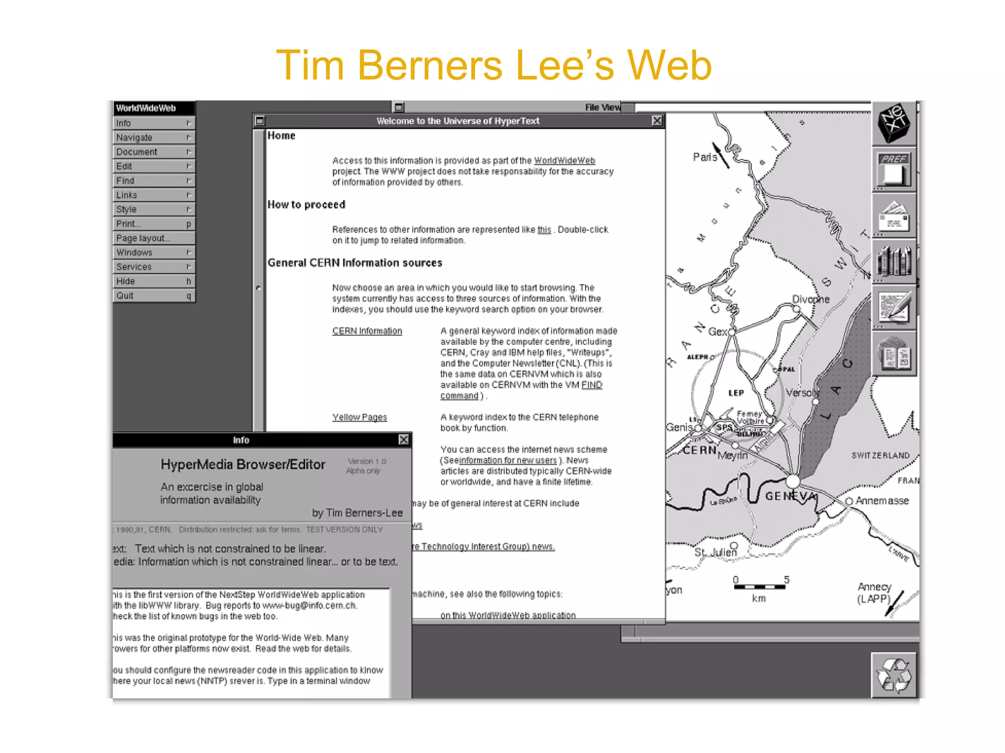 Tim Berners Lee’s Web 