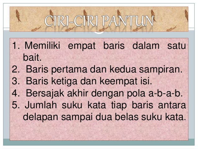 Sang Pemimpi Pantun