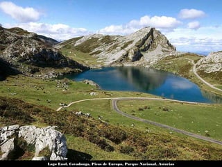 Lago Enol, Covadonga, Picos de Europa, Parque Nacional, Asturias
 