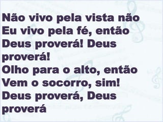 Deus Proverá - Gabriela Gomes