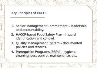 Comprehensive Guide to BRCGS Global Food Safety Standards Certification ...