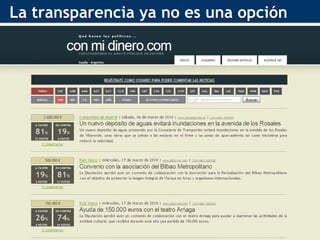 La transparencia ya no es una opción 