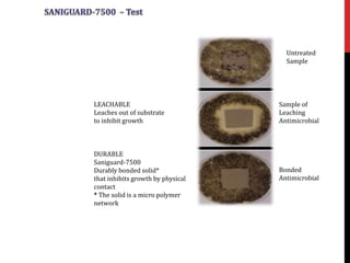 Saniguard Tools Sanigard 7500. Silane Quat Antimicrobial | PPTX