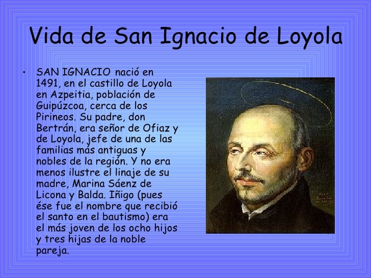 Resultado de imagen para san ignacio de loyola