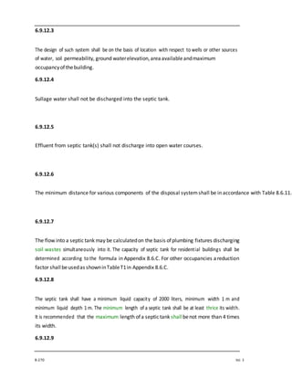 Sanitary drainage design | DOCX
