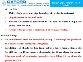 Sanitary Engineering: Er. Santosh
Poudel
 