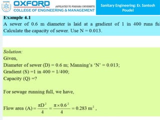 Sanitary Engineering: Er. Santosh
Poudel
 