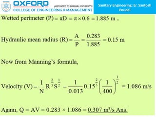 Sanitary Engineering: Er. Santosh
Poudel
 