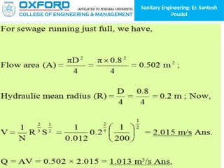 Sanitary Engineering: Er. Santosh
Poudel
 
