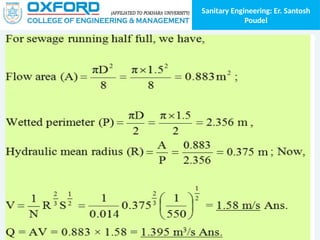 Sanitary Engineering: Er. Santosh
Poudel
 