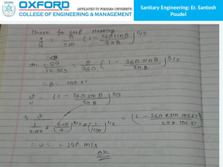 Sanitary Engineering: Er. Santosh
Poudel
 