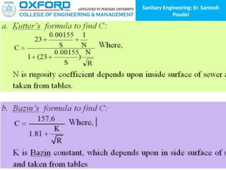 Sanitary Engineering: Er. Santosh
Poudel
 