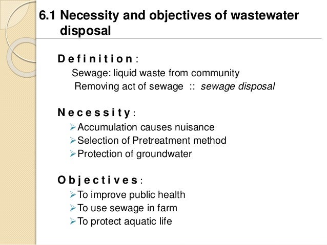 Sewage Disposal sewage-disposal