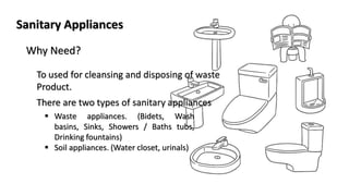 Sanitary Installation and Appliances | PDF