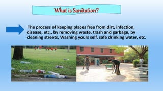 Basic Sanitation Example Sanitation and hygiene | PPTX