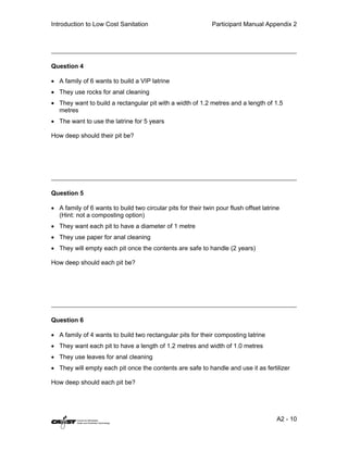 Sanitation participant manual with appendices 2011-02-1