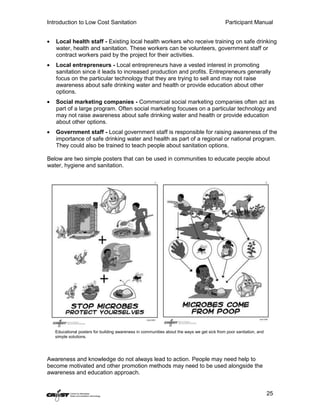 Introduction to Low Cost Sanitation                                      Participant Manual


2.3.3 Incentive Based Sanita...