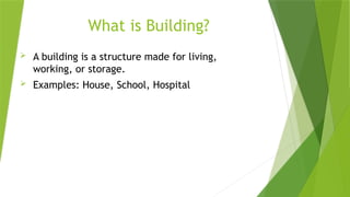 Basic Building Examples pPT on basics of building and construction | PPTX