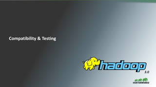 43 © Hortonworks Inc. 2011 – 2016. All Rights Reserved
Compatibility & Testing
3.0
 