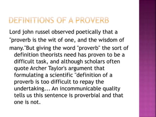Sanjeev.s proverb v g | PPTX