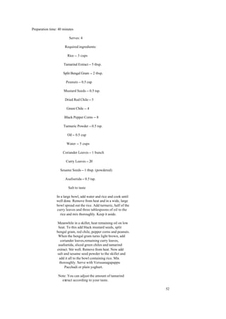 Sanjeev  Kapoor S  Indian  Recipes