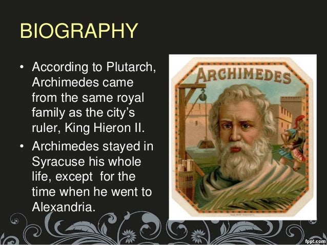 What is Archimedes' full name?