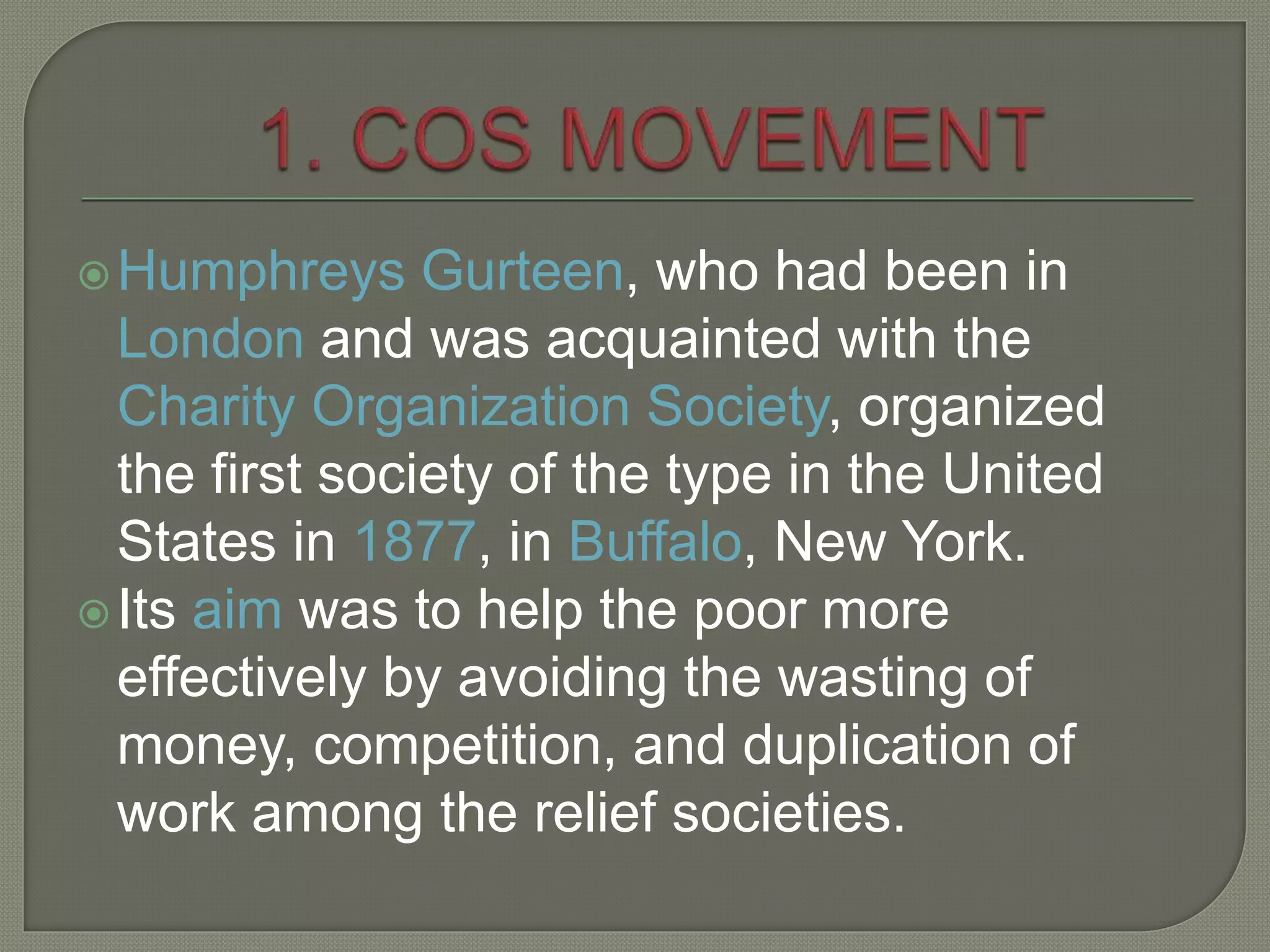 Historical Development of Social Work in USA | PPTX