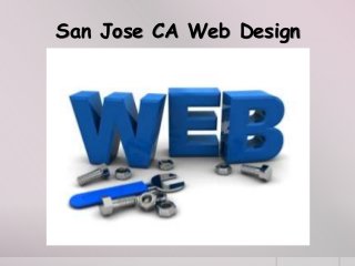 San Jose CA Web Design 
 
