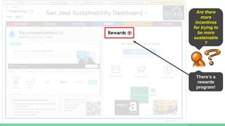 Are there
more
incentives
for trying to
be more
sustainable
?
There’s a
rewards
program!
 
