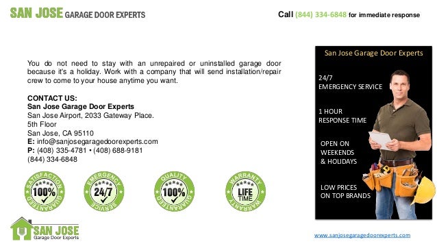 San Jose Garage Door Opener Repairs Garage Door Opener Installation
