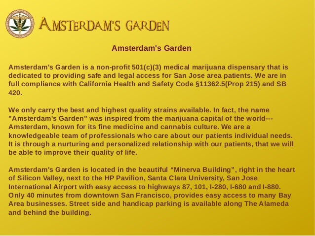 San Jose Medical Marijuana Dispensary