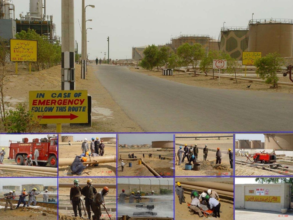 Oil Refineries in Karachi Sanjrani