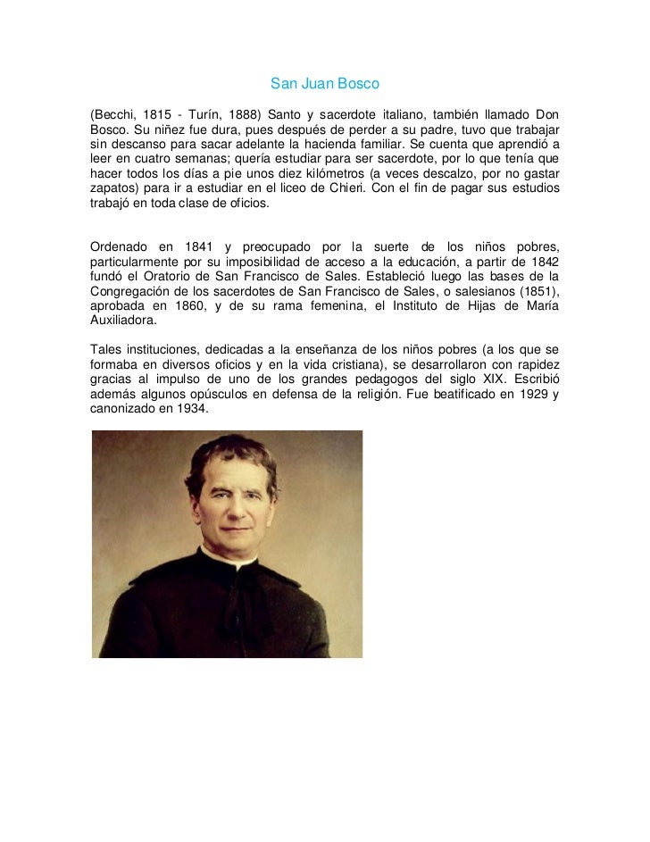 San Juan Bosco