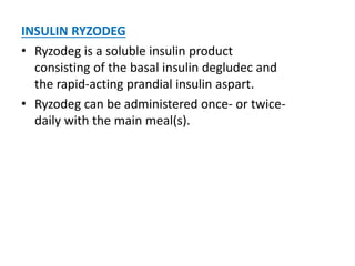 insulin THERAPY | PPTX