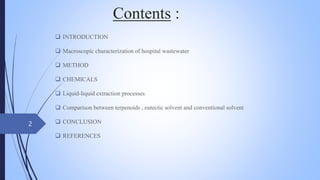Extraction of pharmaceutical waste from Hospitals.pptx