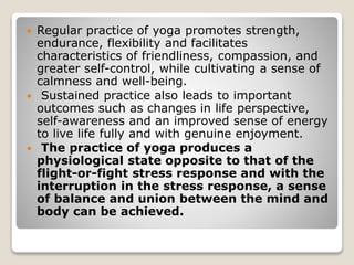 Therapeutic Values Of Yoga