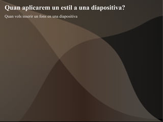 Quina és la utilitat de la barra d'eines Fontwork? 