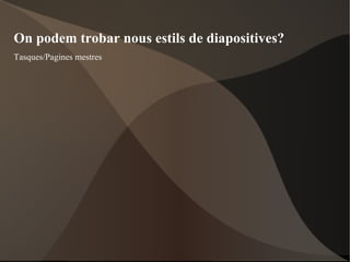 Crear titols amb efectes, sombres, 3D,etc... Fontwork   