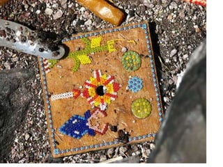 Ofrendas al sol y el venado azul
 