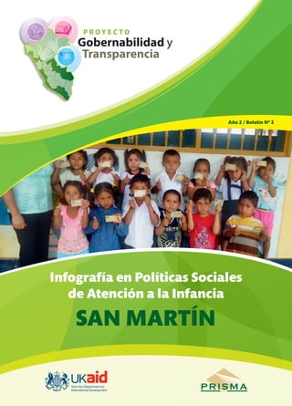 Año 2 / Boletín Nº 2




Infografía en Políticas Sociales
   de Atención a la Infancia

    SAN MARTÍN
 