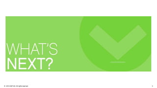 ©2014 SAP AG. All rights reserved. 
3  