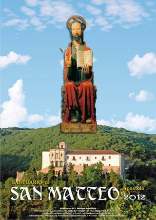 Calendario 2012 del Santuario