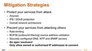 SANOG 40: DDoS in South Asia | PDF
