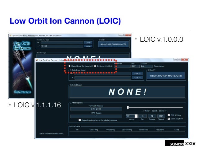 High Orbit Ion Cannon