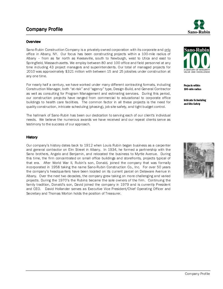 Event Management Company Profile