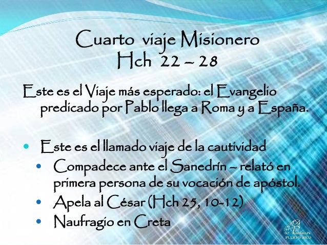 San Pablo y sus viajes San Pablo y sus viajes