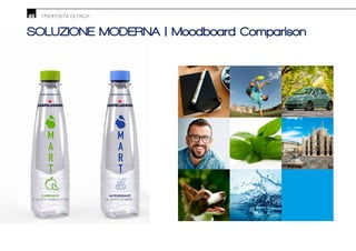 40 PROPOSTA DI PACK
SOLUZIONE MODERNA | Moodboard Comparison
 