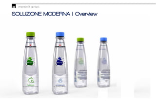 49 PROPOSTA DI PACK
SOLUZIONE MODERNA | Overview
 